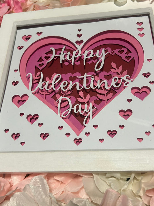 Valentine Heart Shadow box