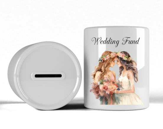 Personalised Wedding Money Box