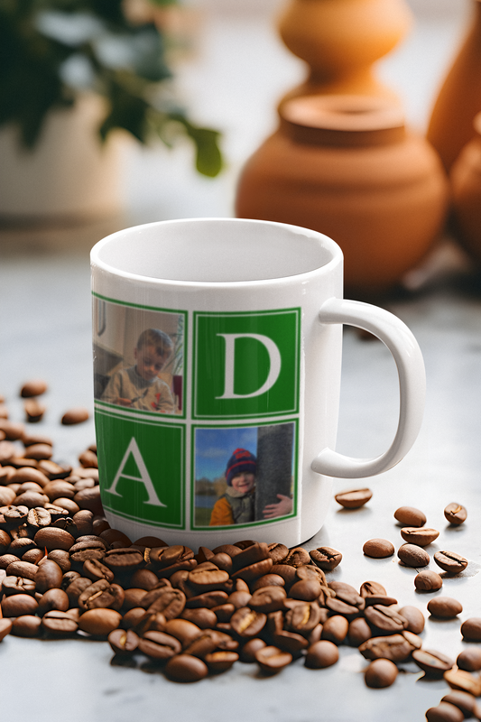 Dad photo mug