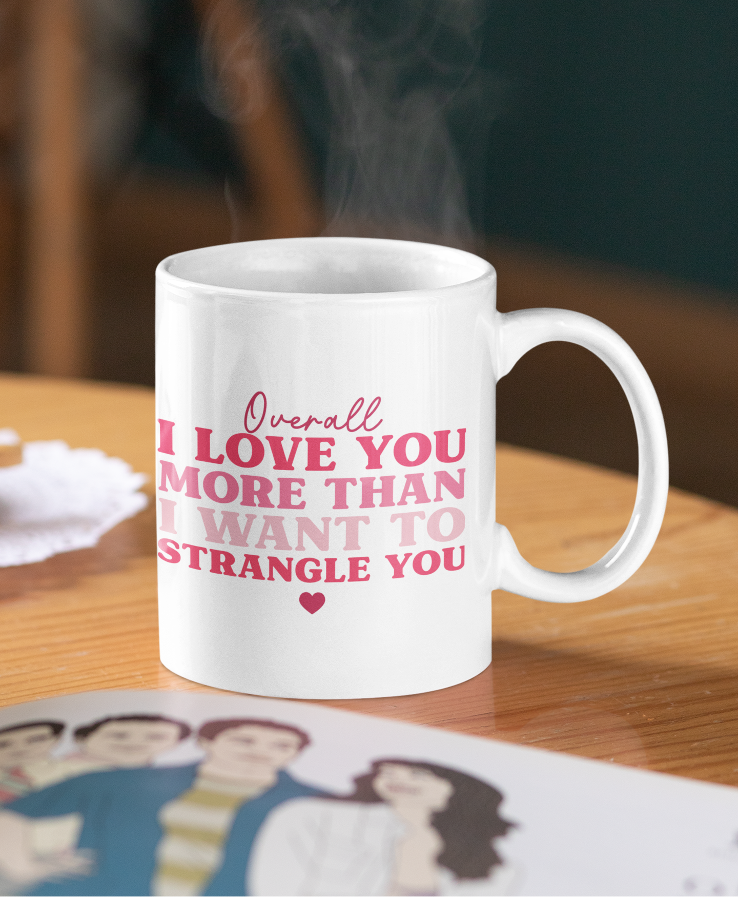 Slogan Retro Valentines Mugs