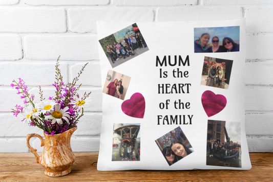 Personalised Mothers Day Photo Cushion Cover