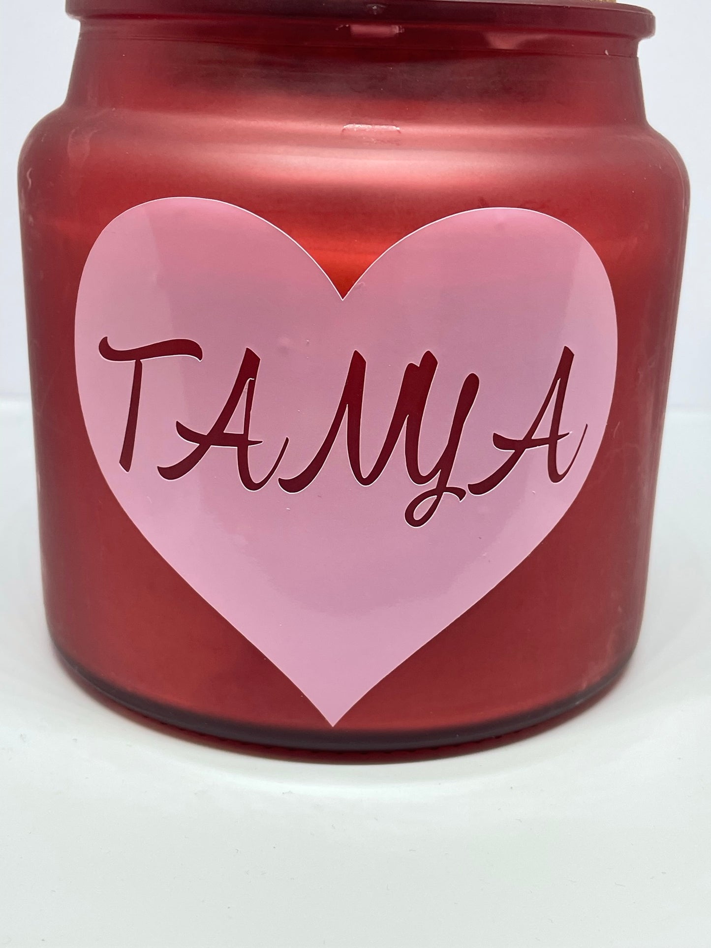 Personalized Candle