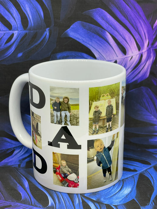 Fathers Day photo mugs