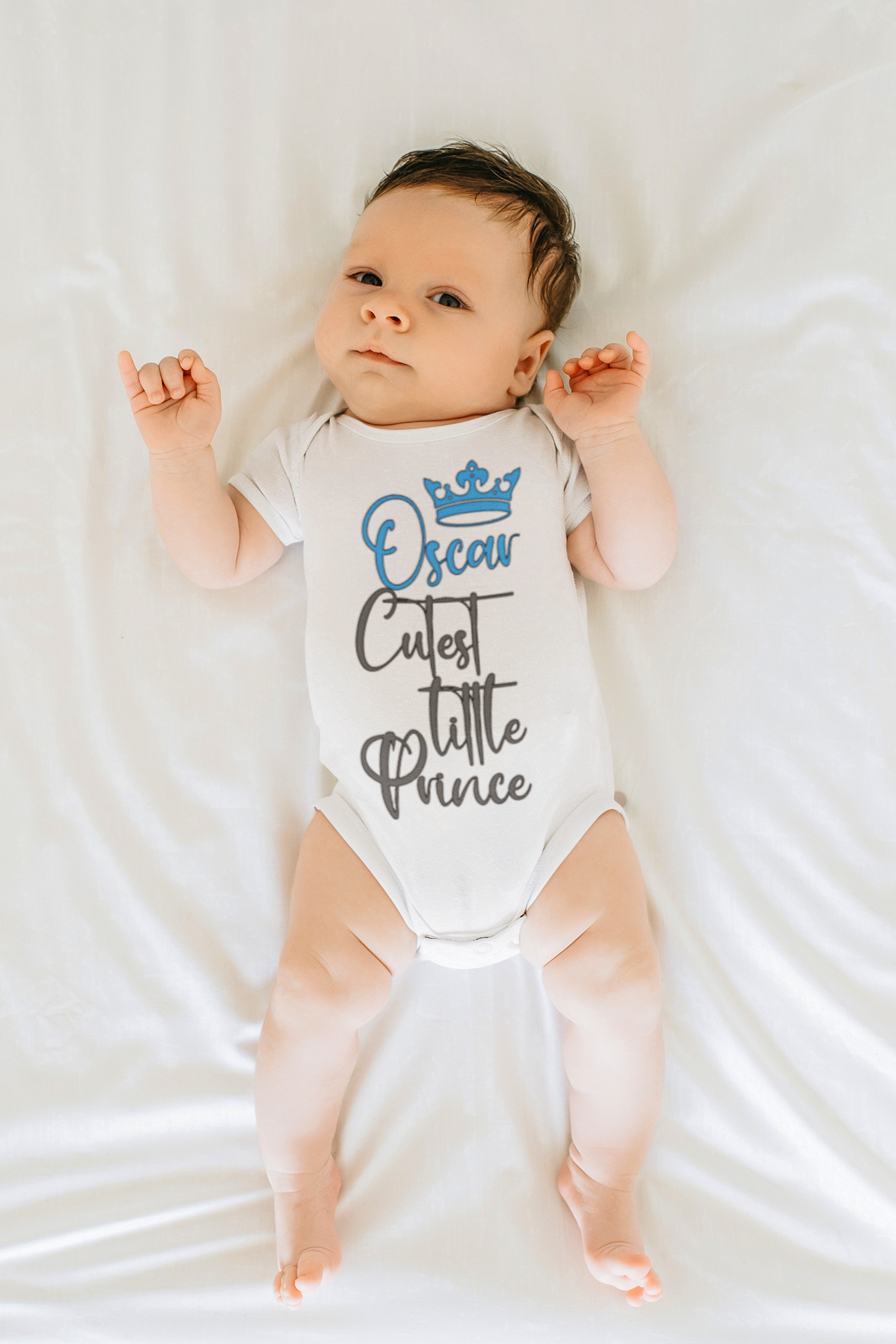 Prince/Princess Baby Vest