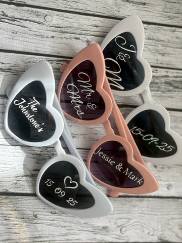Heart sunglasses
