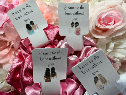 Wedding Hair Scrunchies