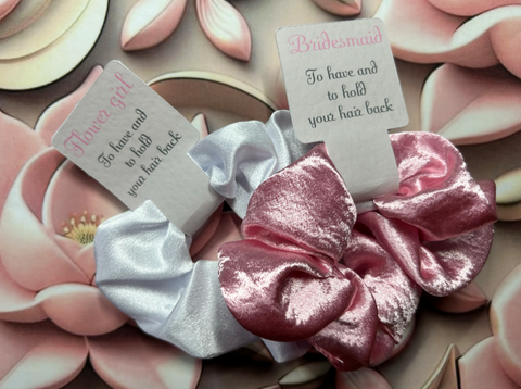 Wedding Hair Scrunchies