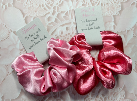 Wedding Hair Scrunchies