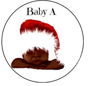 Babies 1st Christmas tree decoration