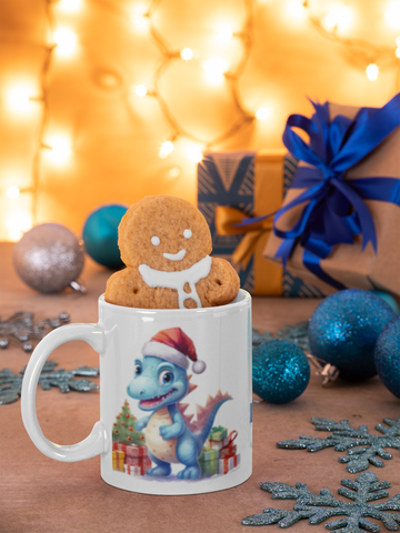 Personalised Christmas Mug & Coaster