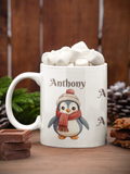 Personalised Christmas Mug & Coaster
