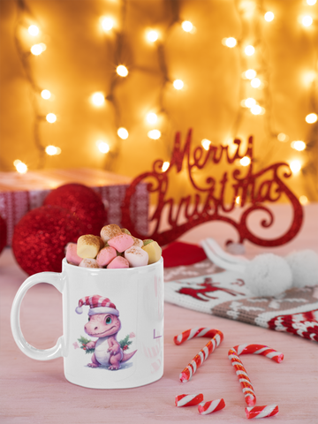 Personalised Christmas Mug & Coaster