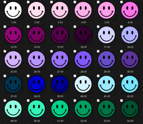 Car Coasters ( smiley face)