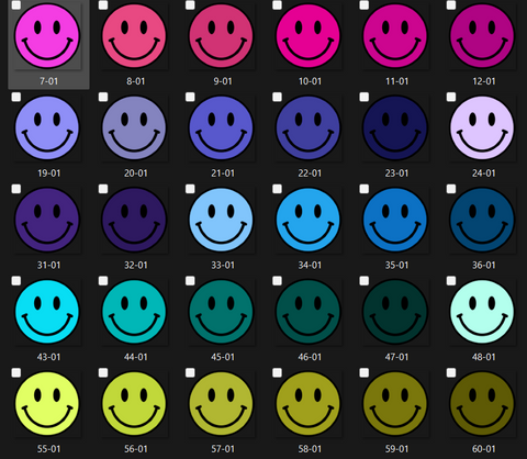 Car Coasters ( smiley face)