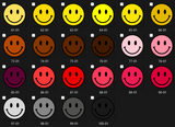 Car Coasters ( smiley face)
