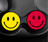 Car Coasters ( smiley face)