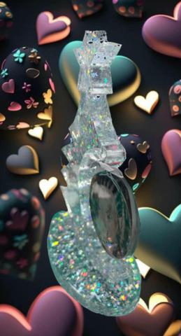 Resin Personalised Picture Christmas tree