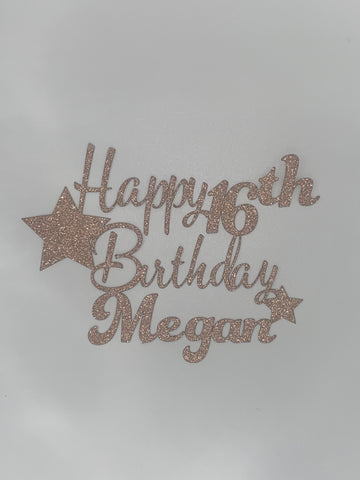 Birthday Cake Topper's
