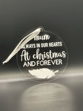 Remembered Christmas Bauble