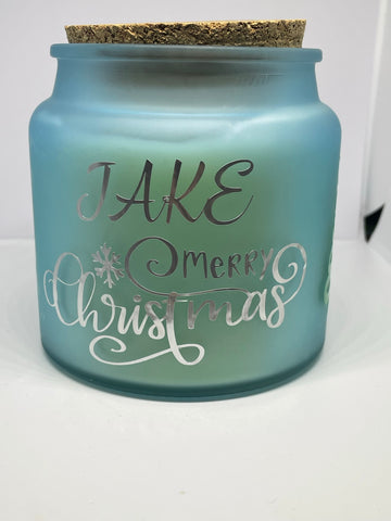 Personalized Candle