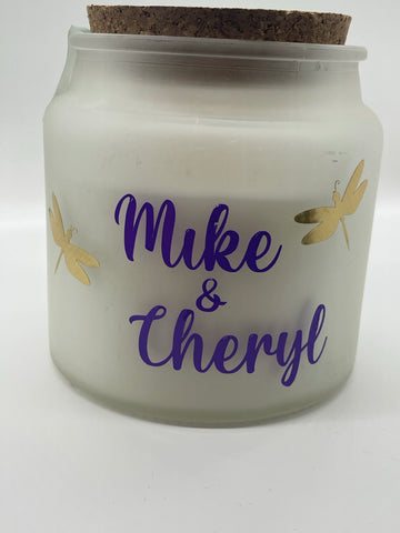 Personalized Candle