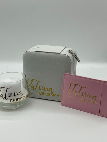 Will you be my ? gift bag . Personalised