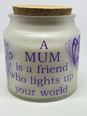 Personalized Candle