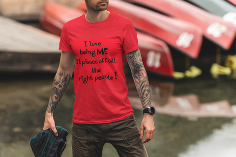 Men & Women T shirts (Being Me)
